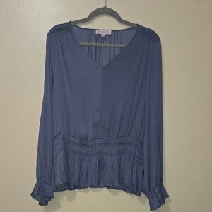 Philosophy  Women's Dusty Blue Blouse